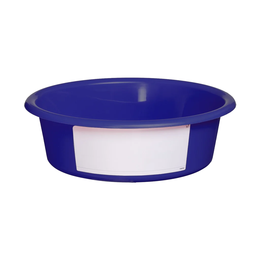 Mangiatoia per cavalli, 6 l, blu – Vplast - immagine 1