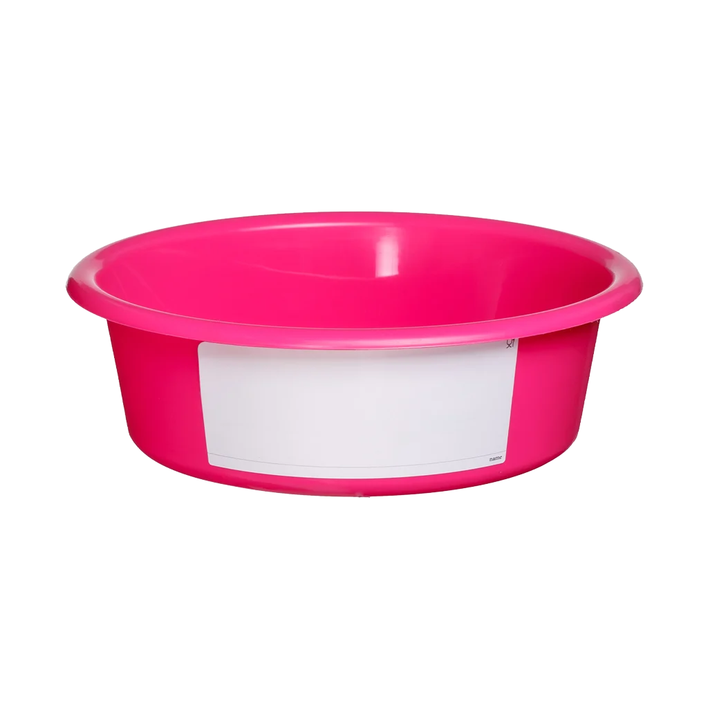 Mangiatoia per cavalli, 6 l, rosa – Vplast - immagine 1