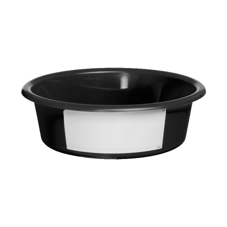 Mangiatoia per cavalli, 6 l, nera – Vplast