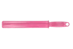 Mescolatore per mangime in plastica con occhiello per appenderlo, 38 cm, Rosa – Vplast
