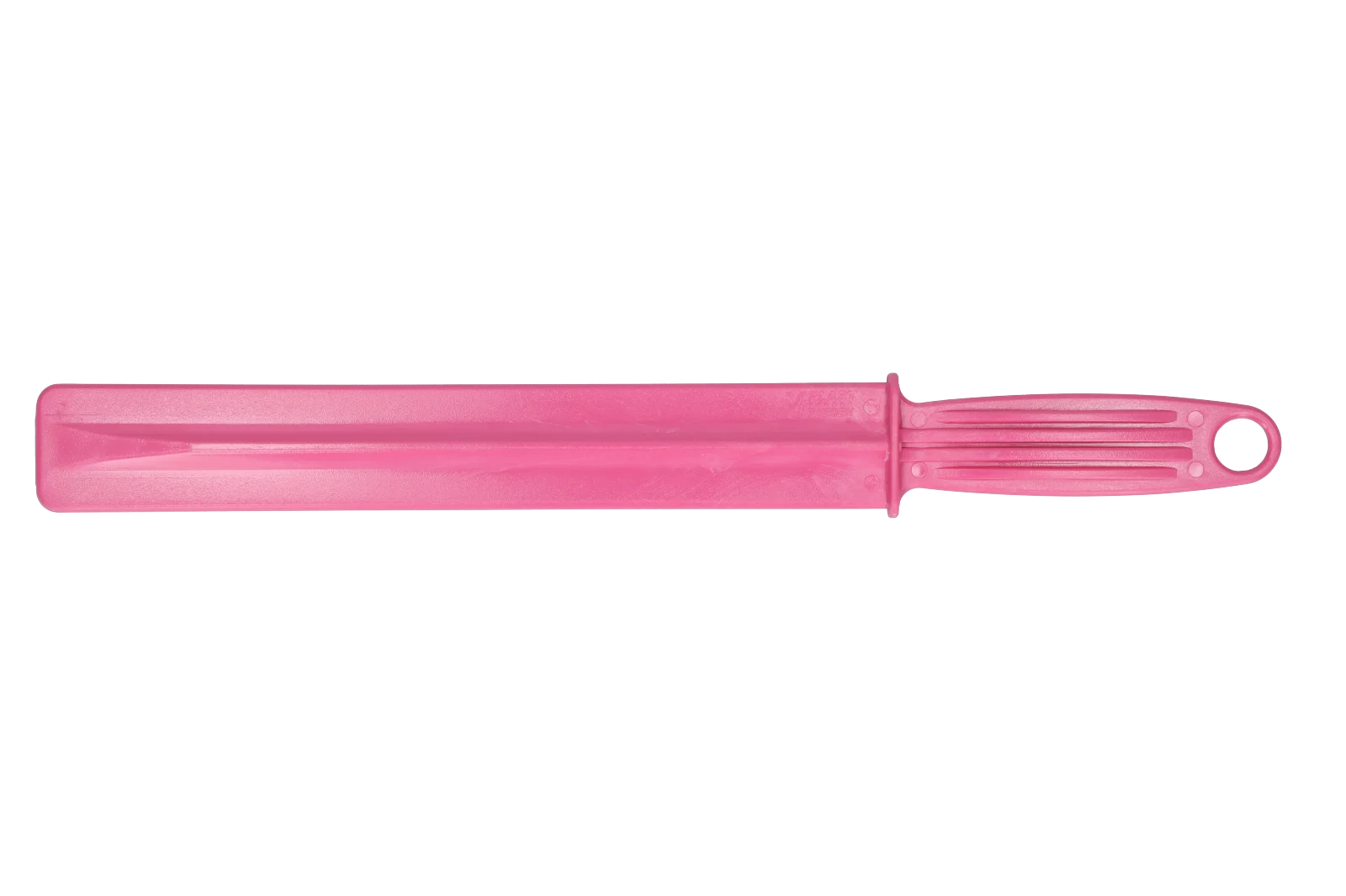 Mescolatore per mangime in plastica con occhiello per appenderlo, 38 cm, Rosa – Vplast - immagine 1