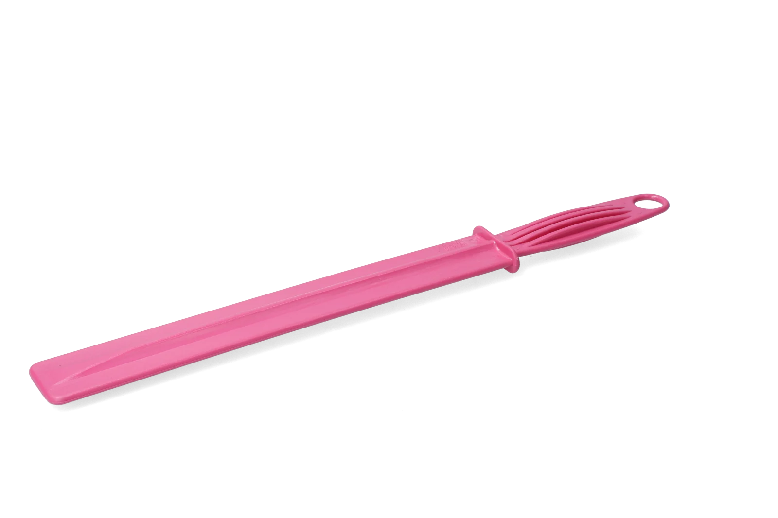 Mescolatore per mangime in plastica con occhiello per appenderlo, 38 cm, Rosa – Vplast - immagine 2
