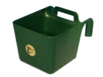 Mangiatoia sospesa per cavalli con manico, 11 l, verde – Ok-Plast