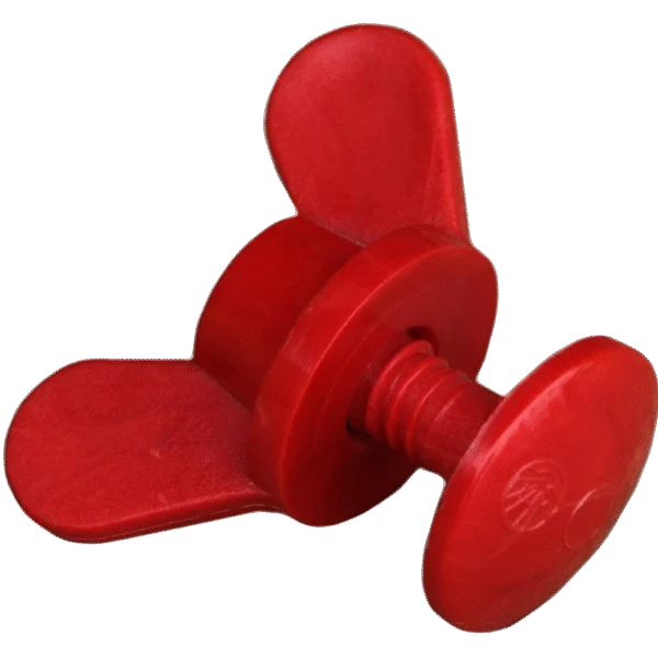 Vite di scarico per mangiatoia con dado ad alette, 3 cm – Ok-Plast