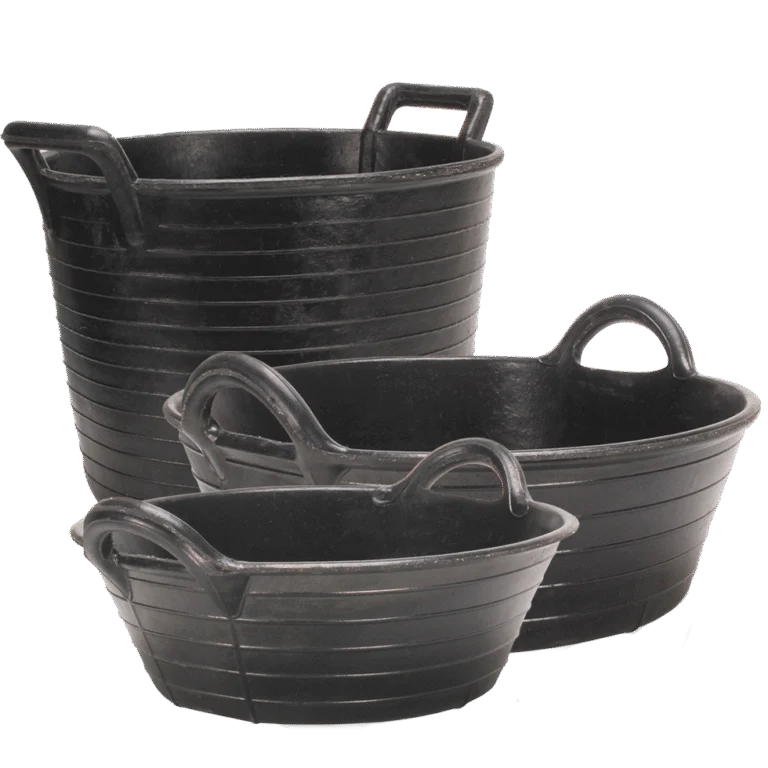 Mangiatoia in gomma naturale per mangime e acqua, 20 l – Gobel
