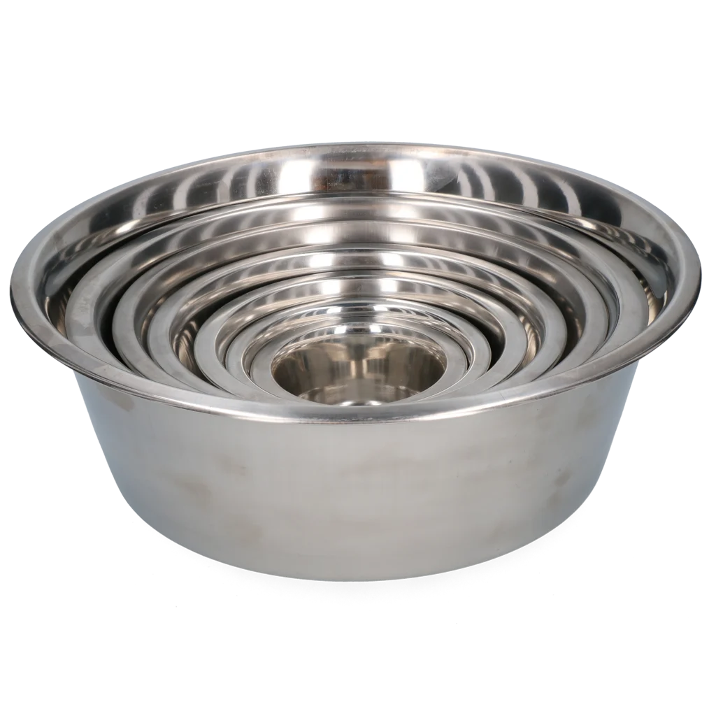 Ciotola per cibo e acqua per cani in acciaio inox Ø 13 cm - immagine 2