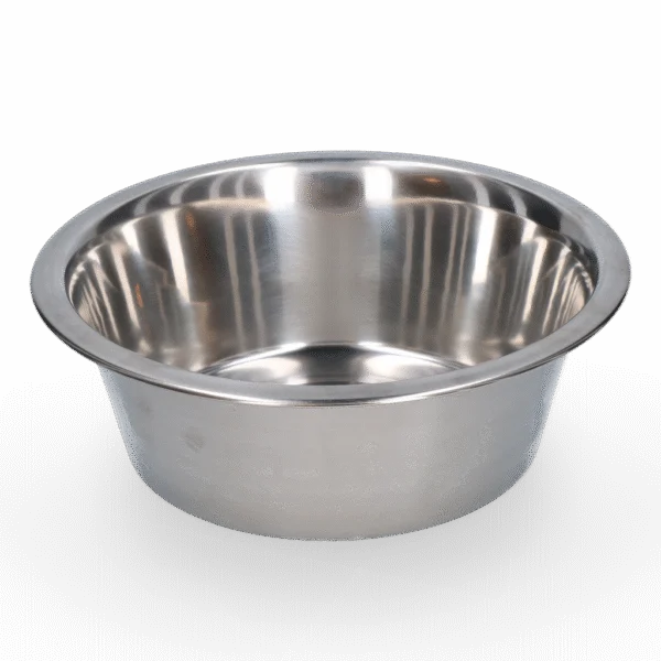 Ciotola per cani in acciaio inox per cibo e acqua, Ø 21 cm