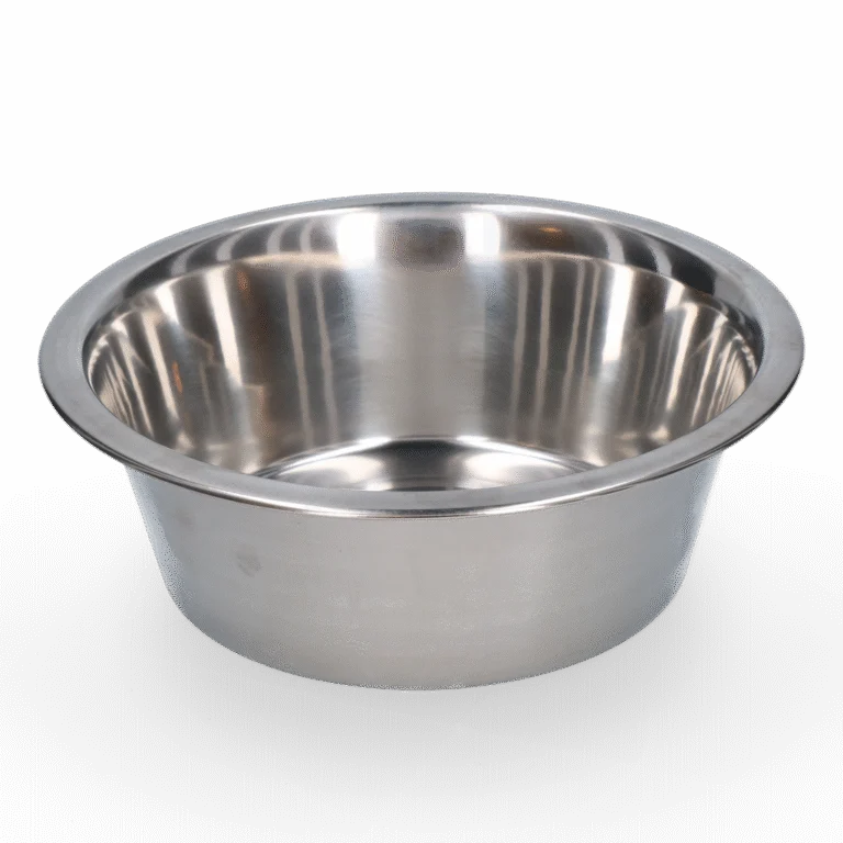 Ciotola per cani in acciaio inox per cibo e acqua, Ø 21 cm