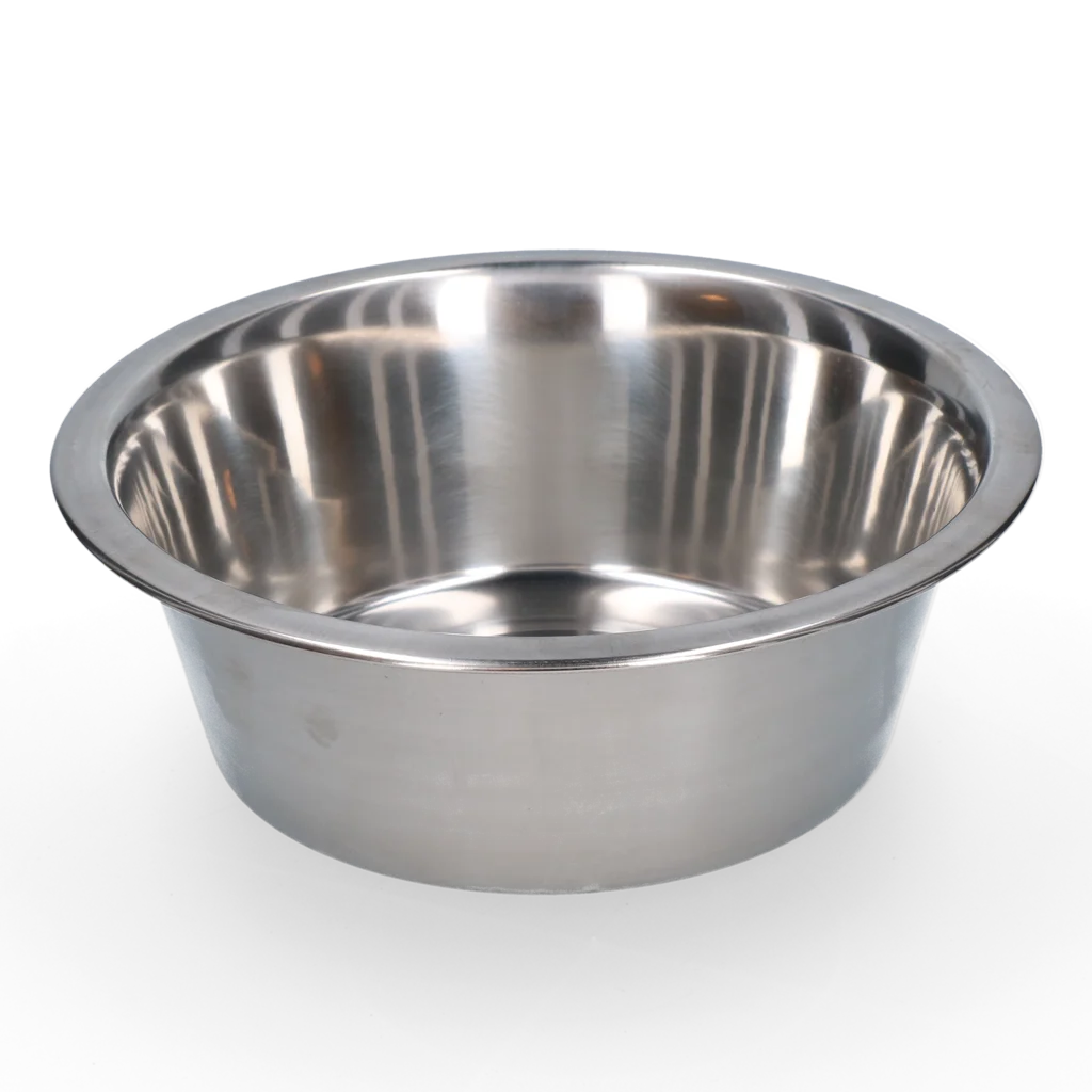Ciotola per cani in acciaio inox per cibo e acqua, Ø 21 cm - immagine 1