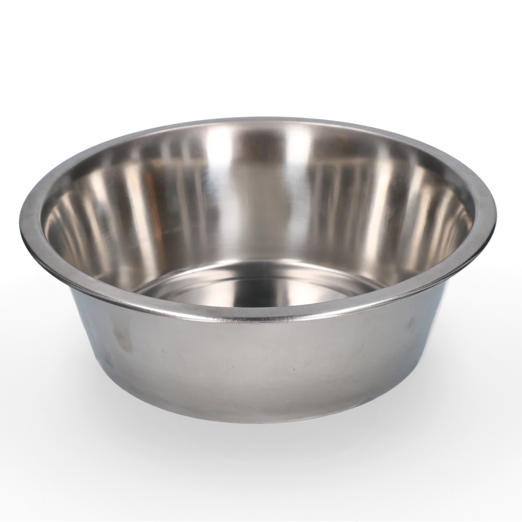 Ciotola per cibo e acqua per cani in acciaio inox, Ø 25 cm - immagine 1