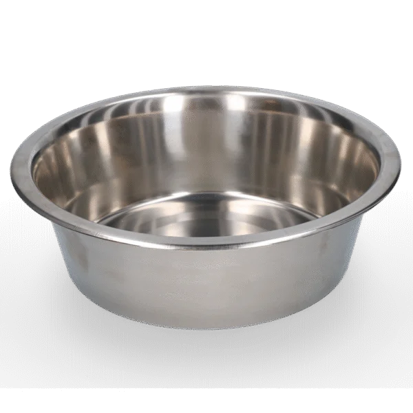 Ciotola per cibo e acqua per cani in acciaio inox, Ø 28 cm