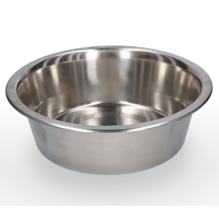 Ciotola per cibo e acqua per cani in acciaio inox, Ø 28 cm