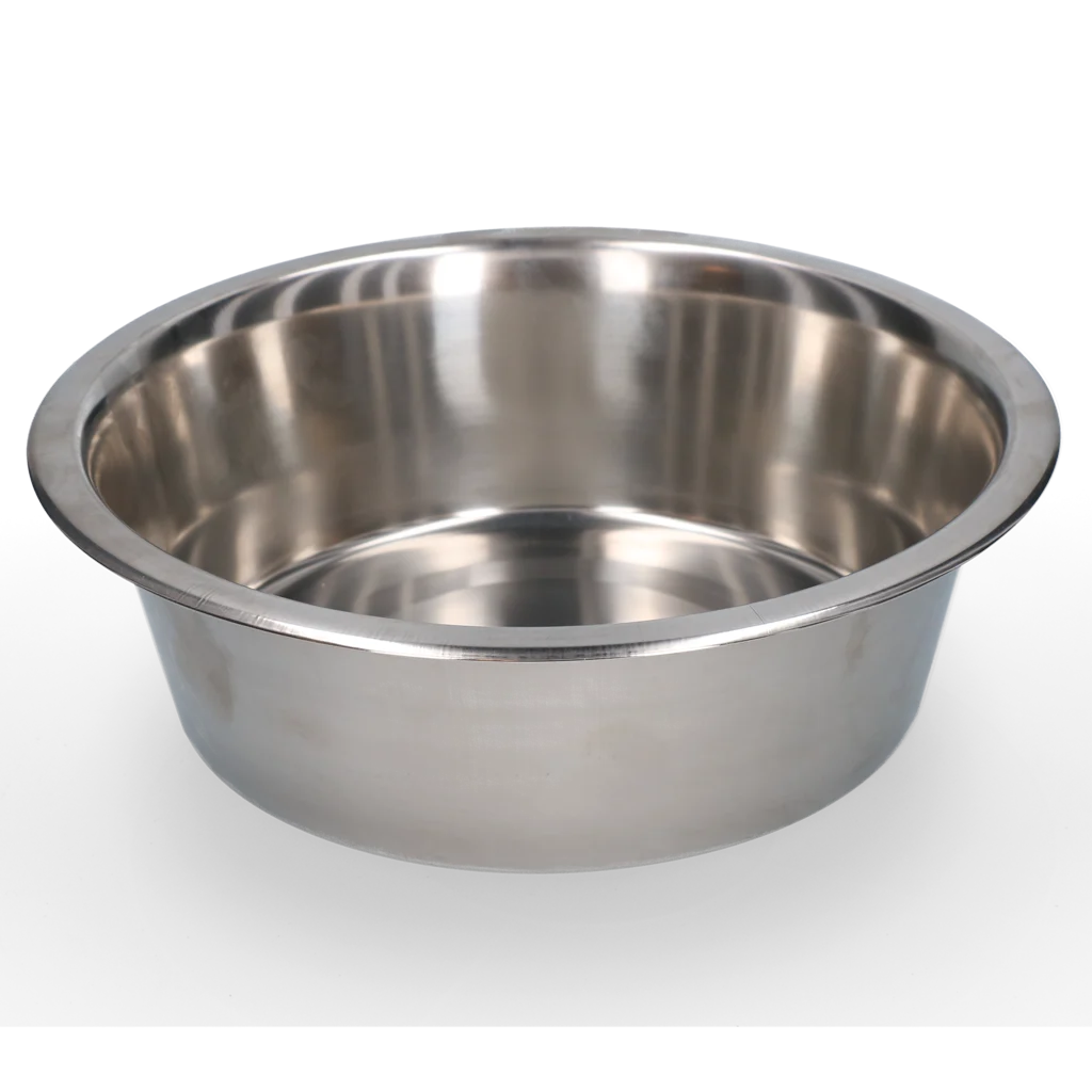 Ciotola per cibo e acqua per cani in acciaio inox, Ø 28 cm - immagine 1