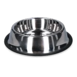 Ciotola per cibo e acqua per cani in acciaio inox con bordo antiscivolo, 1,80 l, Ø 29 cm