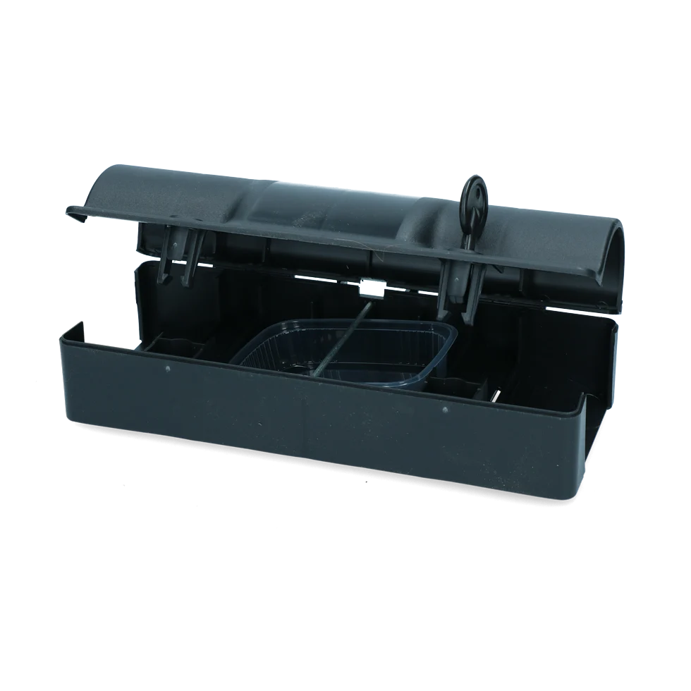 Stazione per esche per ratti con chiave e doppia chiusura, 25,5 x 11,2 x 8 cm – Hofman Pest Control Rat Tunnel - immagine 1