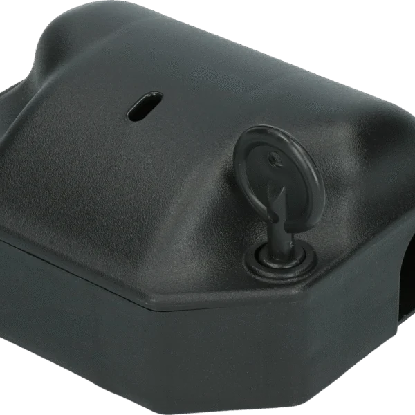 Scatola porta esca per topi con trappola e chiave, 12,5 x 10,5 x 6,5 cm – Hofman Pest Control Muis Combi PCO