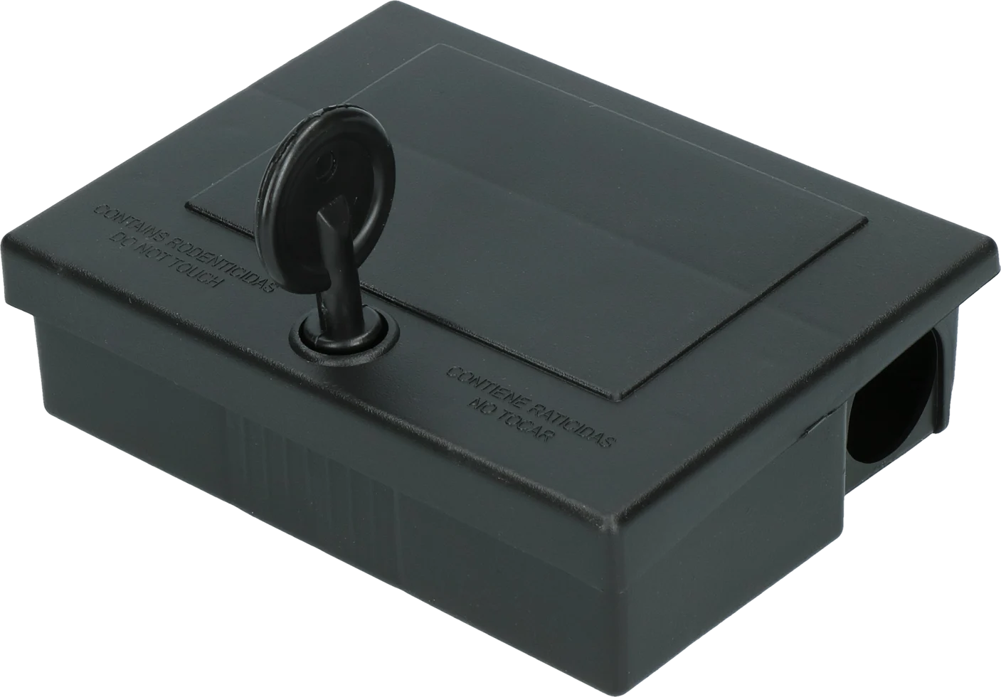 Scatola per esche per topi con chiave, 13 x 9,5 x 4 cm – Hofman Pest Control - immagine 1
