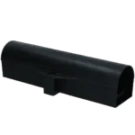 Stazione per topi a tunnel per 2 trappole con chiave, 30 x 10 x 8 cm