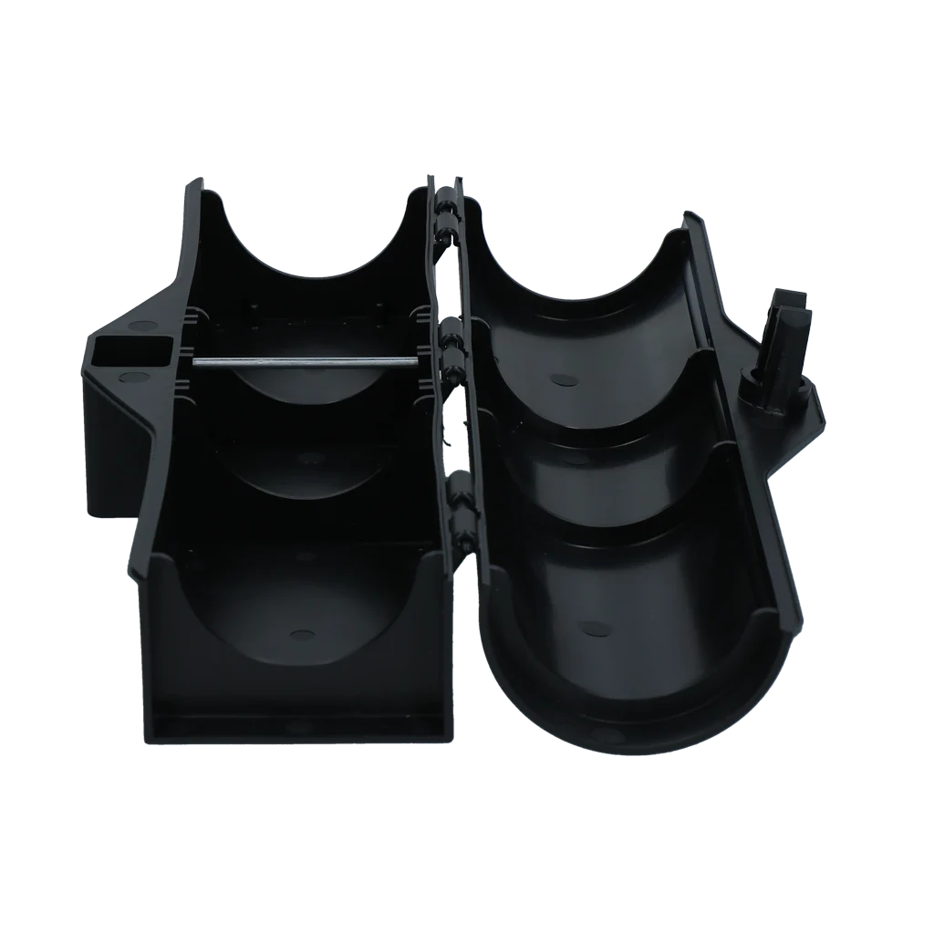 Stazione per topi a tunnel per 2 trappole con chiave, 30 x 10 x 8 cm - immagine 4