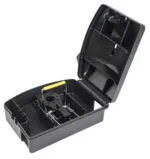 Stazione per esche per topi con finestrella di ispezione, 15 x 10,8 x 7 cm – Hofman Pest Control AF Snappa Black - immagine 2
