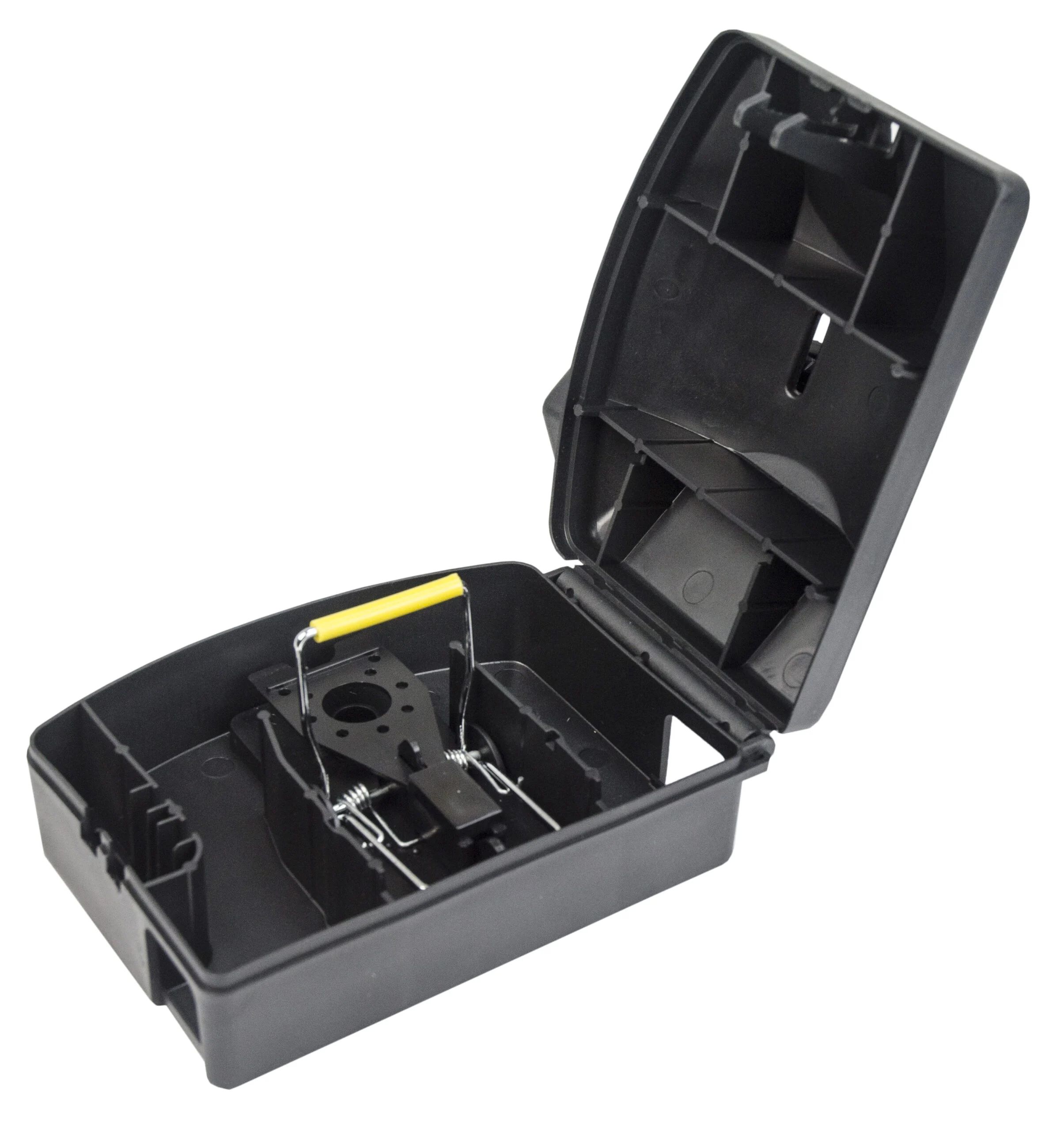 Stazione per esche per topi con finestrella di ispezione, 15 x 10,8 x 7 cm – Hofman Pest Control AF Snappa Black - immagine 2