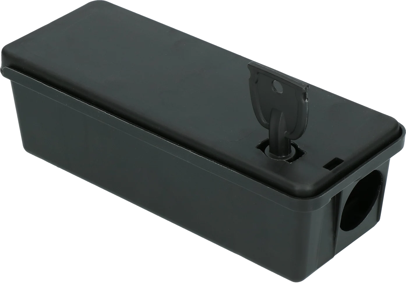 Stazione per esche per topi a tunnel con chiave, 17,3 x 6,9 x 5,2 cm – Hofman Pest Control - immagine 1