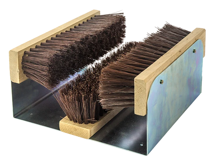 Spazzolatore per scarpe Boot Cleaner con 3 spazzole e setole flessibili, 30 x 28 x 14 cm - immagine 2