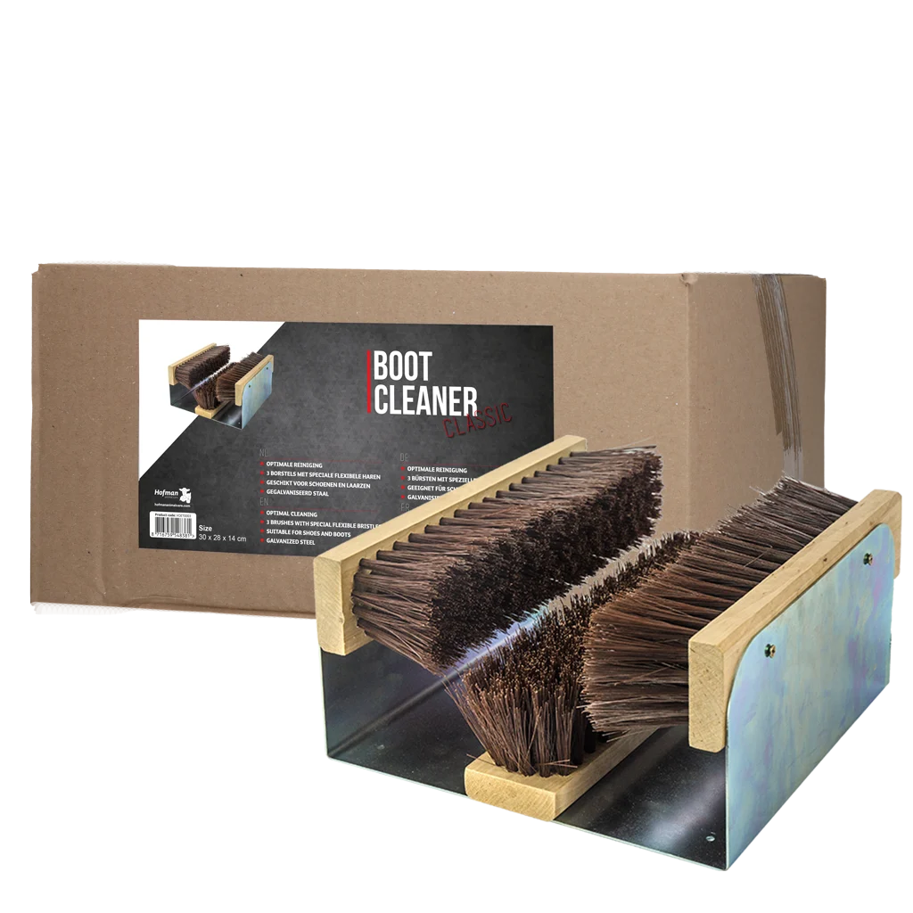 Spazzolatore per scarpe Boot Cleaner con 3 spazzole e setole flessibili, 30 x 28 x 14 cm - immagine 1