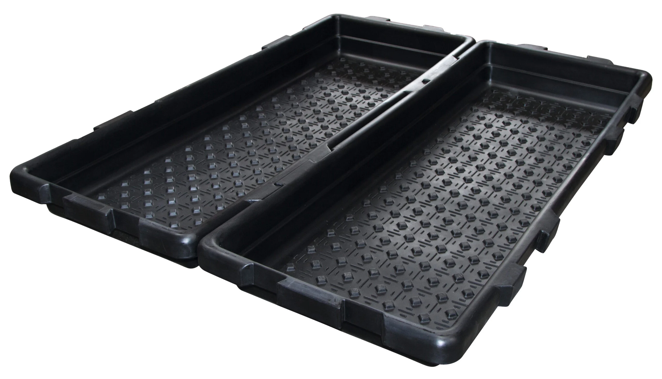 Pediluvio per bovini e ovini, collegabile, 200 l, 204 x 83 cm - immagine 1