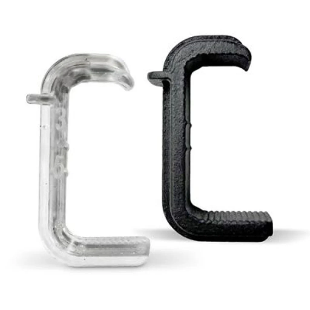 Clip per dissuasori per uccelli su pannelli solari, 30 mm, trasparenti, 150 pezzi - immagine 1