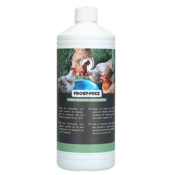 Additivo per l’acqua da bere delle galline contro il gelo, 1 l – Excellent Vorstvrij