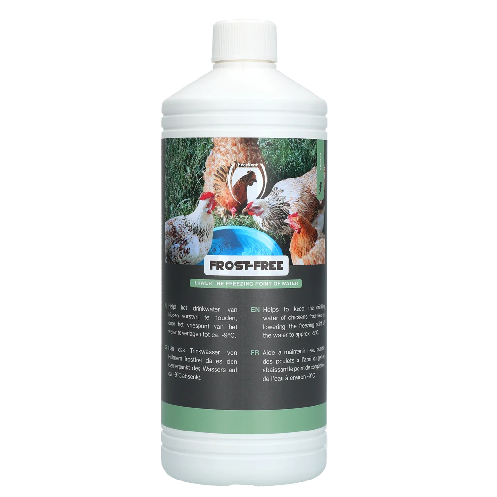 Additivo per l’acqua da bere delle galline contro il gelo, 1 l – Excellent Vorstvrij - immagine 1