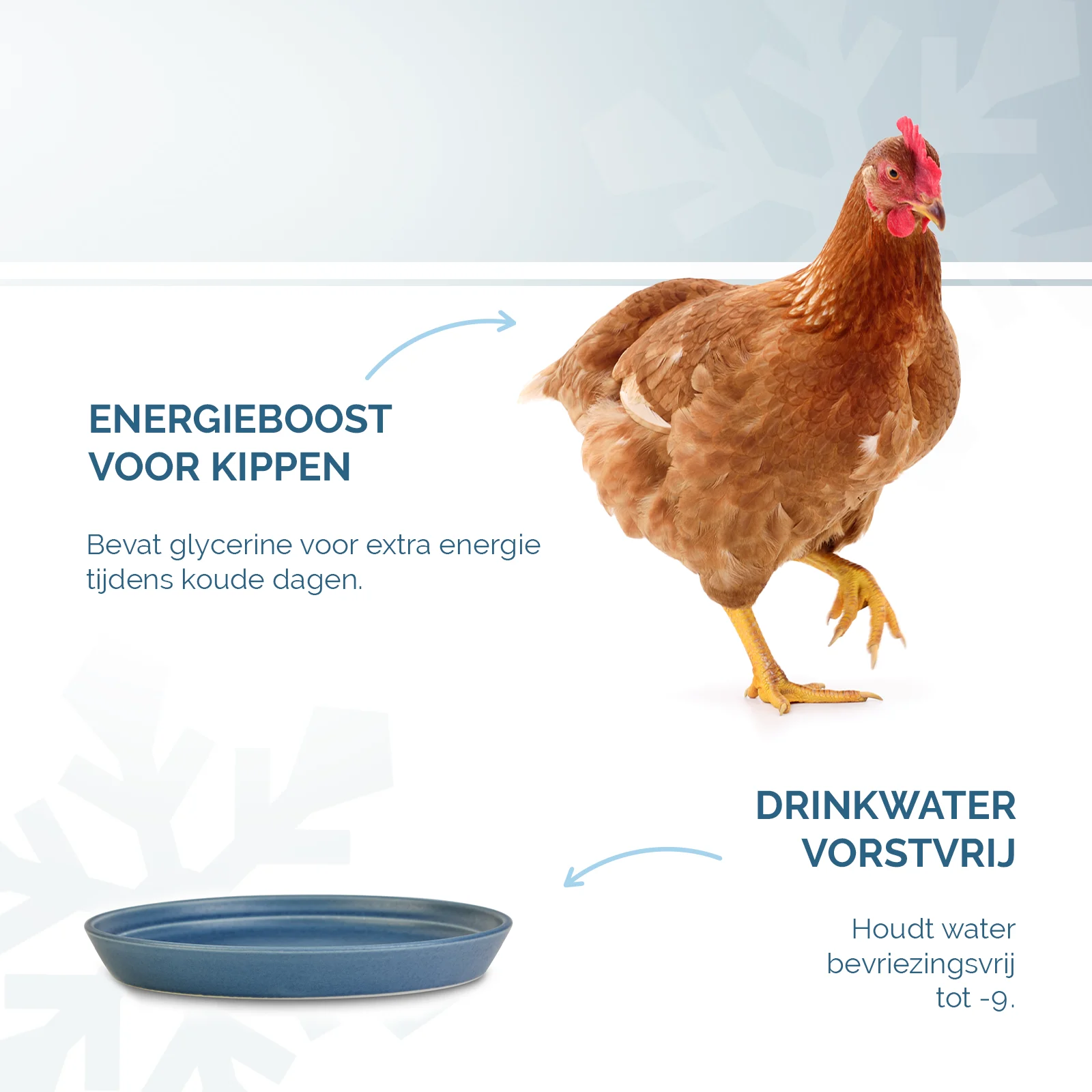 Additivo per l’acqua da bere delle galline contro il gelo, 1 l – Excellent Vorstvrij - immagine 2