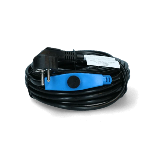 Cavo antigelo per tubazioni dell’acqua con termostato, 12 m, 192 W – Gobel