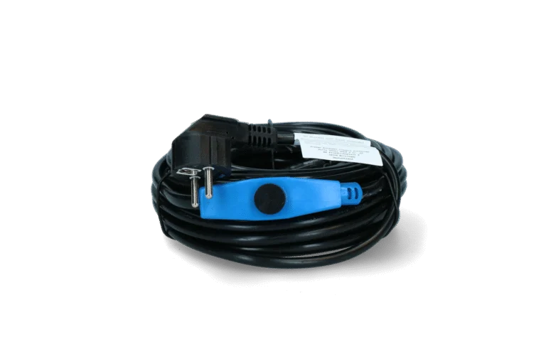 Cavo antigelo per tubazioni dell’acqua con termostato, 12 m, 192 W – Gobel