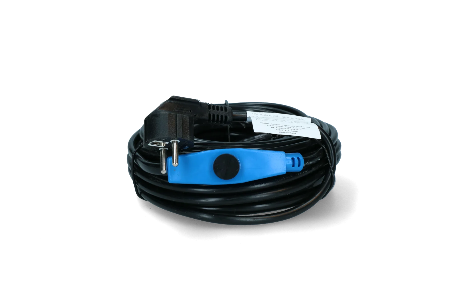 Cavo antigelo per tubazioni dell’acqua con termostato, 12 m, 192 W – Gobel - immagine 1