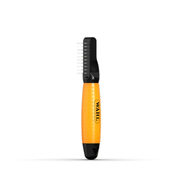 Pettine districante per cani con denti ricurvi in acciaio inox – Wahl Dematter