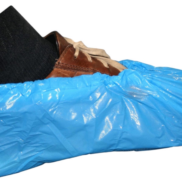 Copriscarpe monouso blu 36 x 15 cm, 50 paia