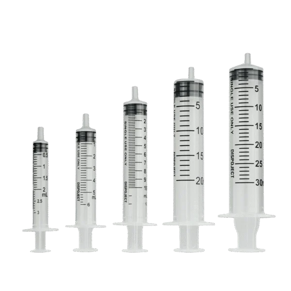 Siringa monouso 30 ml, a tre componenti e senza ago – Génia Dispoject