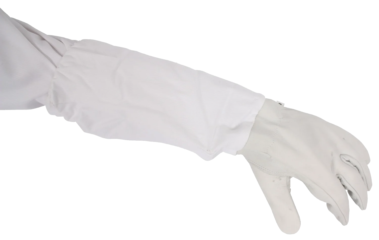 Guanti da apicoltore in pelle con bordo elastico, taglia XXL – Hofman Pest Control - immagine 1