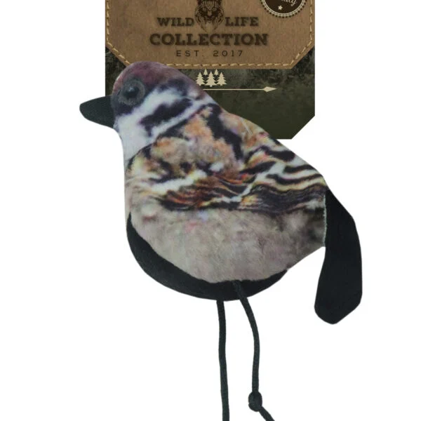 Uccellino da gioco per gatti con erba gatta – Wild Life Collection Cat Mus