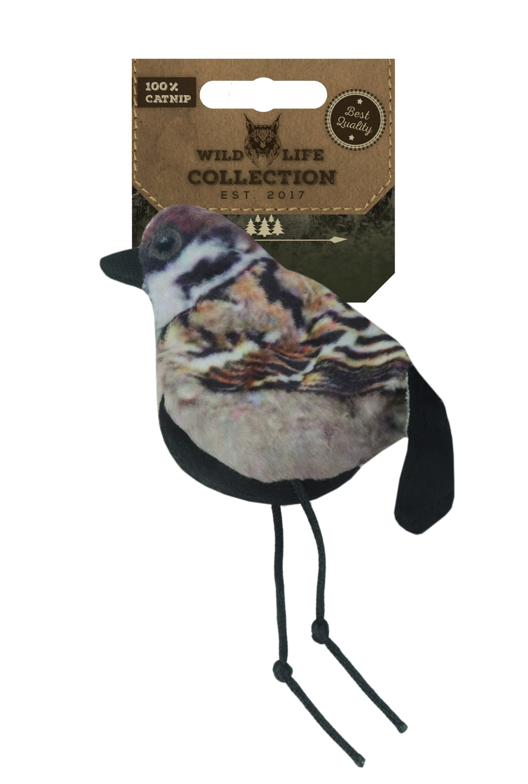 Uccellino da gioco per gatti con erba gatta – Wild Life Collection Cat Mus - immagine 1