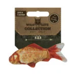 Pesce giocattolo per gatti con erba gatta – Wild Life Collection Cat Pesce rosso