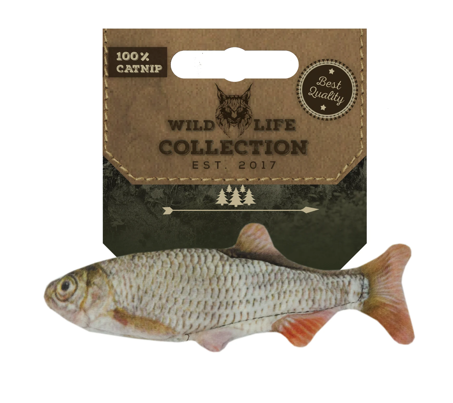 Pesce giocattolo per gatti, scarafaggio con erba gatta – Wild Life Collection Cat Scarafaggio - immagine 1