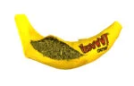 Banana gioco per gatti con erba gatta, 17,7 cm – Yeowww! Chicata Banana - immagine 2