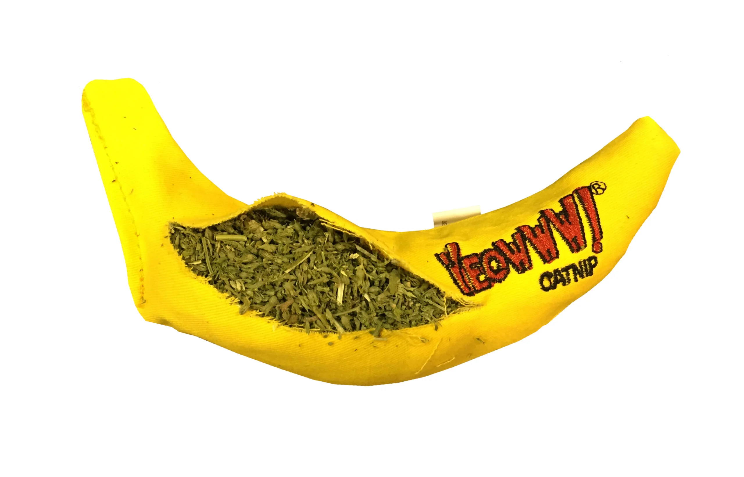 Banana gioco per gatti con erba gatta, 17,7 cm – Yeowww! Chicata Banana - immagine 2