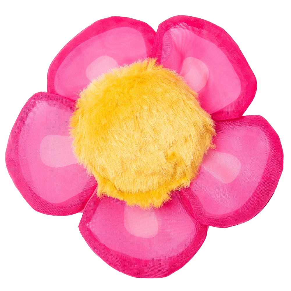 Fiore gioco per gatti con erba gatta e petali fruscianti, rosa – Yeowww! Daisy's Flower Tops - immagine 2