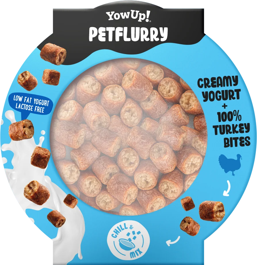 Snack cremoso per cani al tacchino – YowUp! PetFlurry - immagine 2
