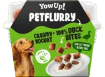 Snack cremoso per cani all’anatra – YowUp! PetFlurry