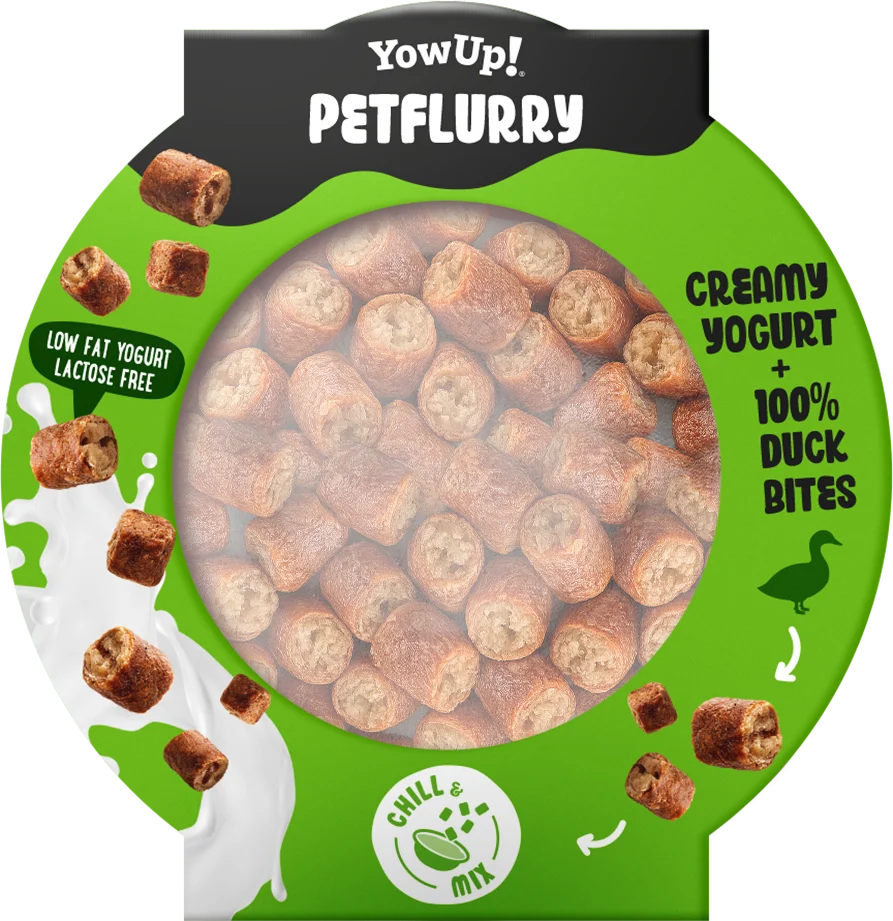 Snack cremoso per cani all’anatra – YowUp! PetFlurry - immagine 2